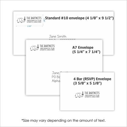 Envelope Sizing Template