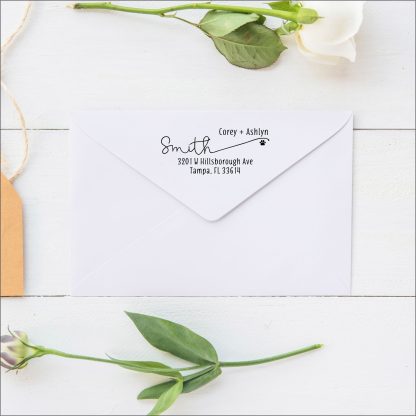 Self Inking Return Address Stamp Labels With Dog Paw 4