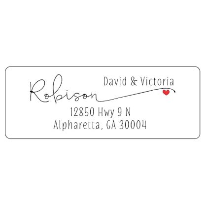 Clear Address Labels Custom Printed Personalized Stickers Frosted Clear Transparent Custom Return Address Label Sheet B0b5pmmj72 4