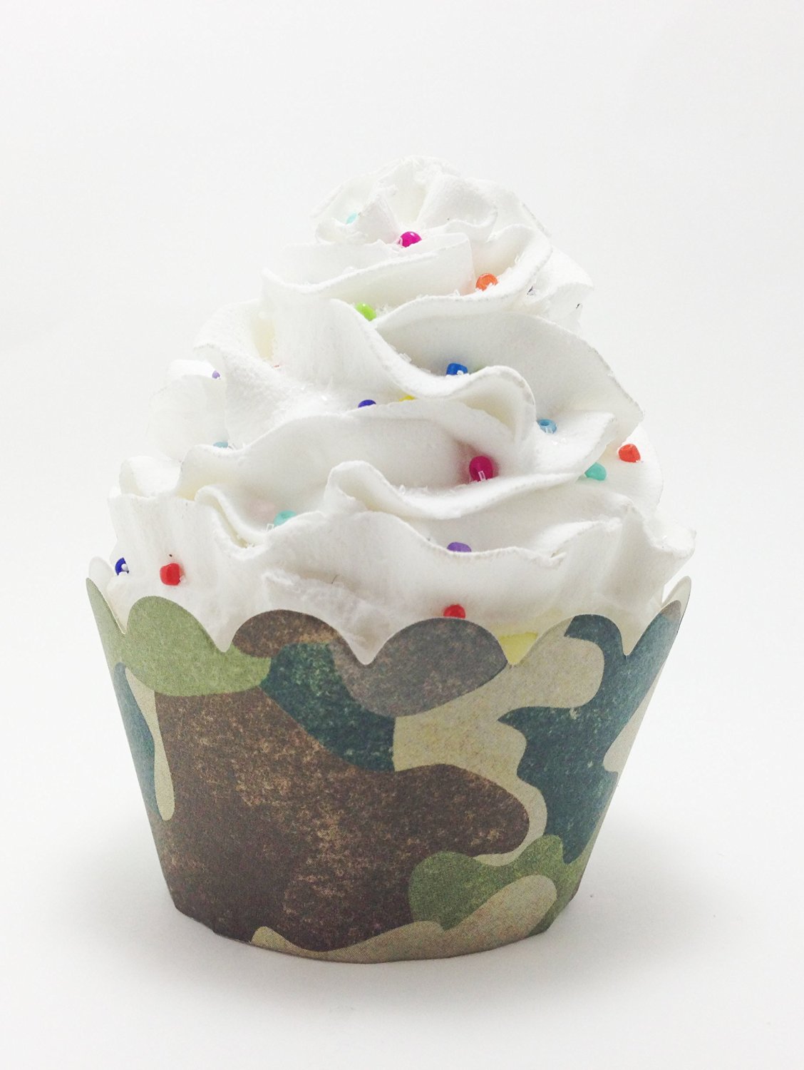 Hunting Army Military Camouflage Camo Cupcake Wrappers 24ct B00acxq4zk