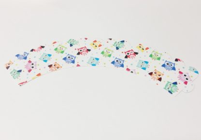 Owl Cupcake Wrappers Standard Size 24ct B00ac9j8uc 3