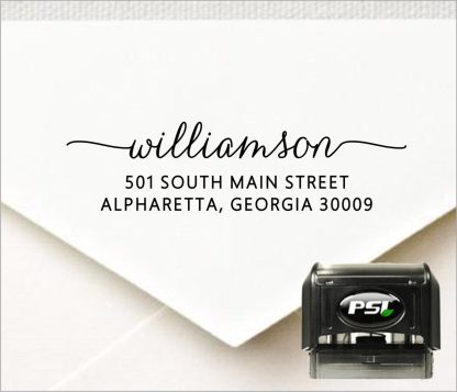 Custom Personalized Self Inking Return Address Stamp Great Wedding Housewarming Teacher Or Client Gift B01gj0okcs 2