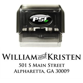 Custom Self Inking Return Address Stamp Perfect Wedding Housewarming Or Real Estate Client Gift B0160ko6mg